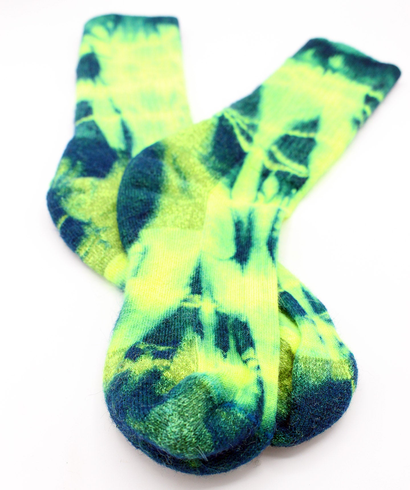 TIE DYE All Day Alpaca Crew Socks