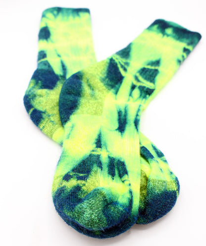 TIE DYE All Day Alpaca Crew Socks